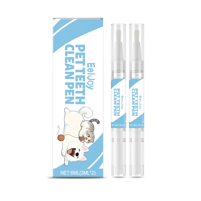 EelJoy Pet Teeth Cleaning Pens Can Clean Teeth, Remove Yellow Stains And Dirt, Reduce Bad Breath And Freshen Breath
