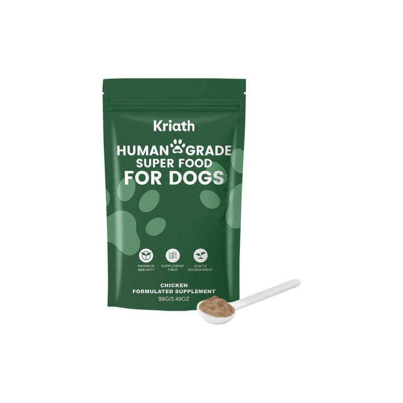 Kriath Dog Formula Nutritional Supplement - Convenient And Easy-To-Absorb Daily Pet Nutrition Supplement Suitable For Multiple Dogs